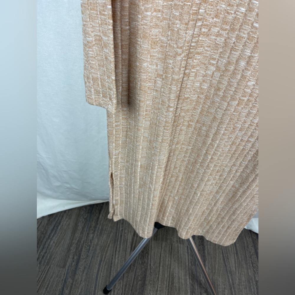 VERO MODA TAN LONG SLEEVE MAXI DRESS Size Medium (8) NWT - Picture 5 of 9